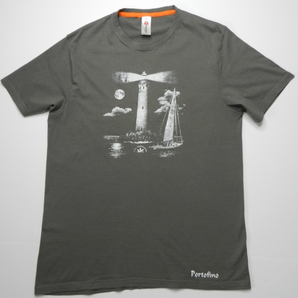 Portofino Mens grey T Shirt XL